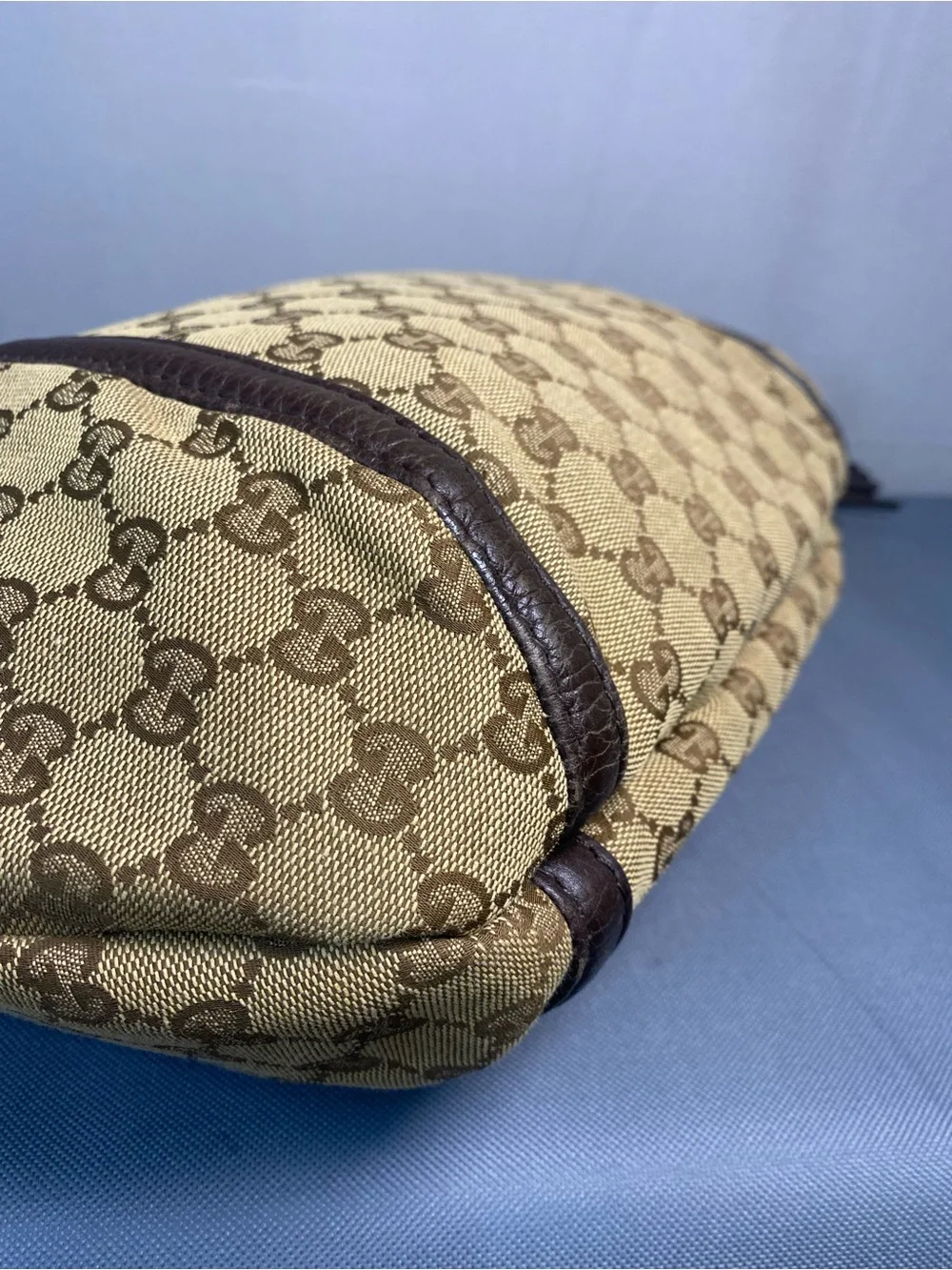 ✨️GUCCI GG Canvas Techno Horsebit Hobo Bag